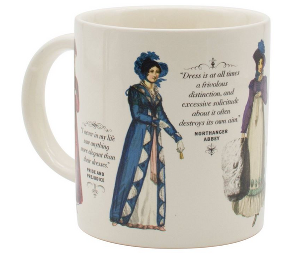 Jane Austen's Regency Finery - Disappearing Mug Heat Reactive