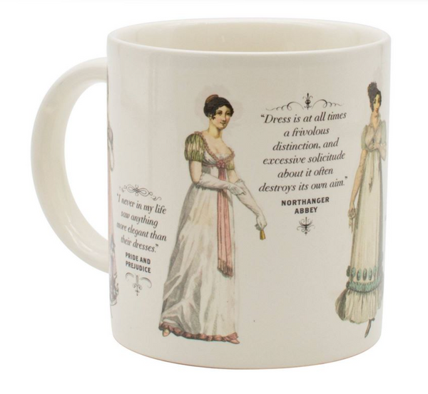 Jane Austen's Regency Finery - Disappearing Mug Heat Reactive