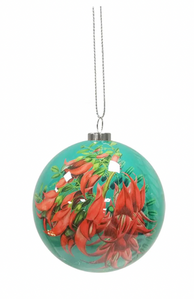 Flora Christmas Baubles Decorations