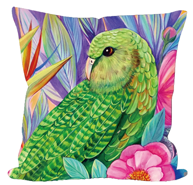 Cushion Cover - Kakapo Cushion AM Trading