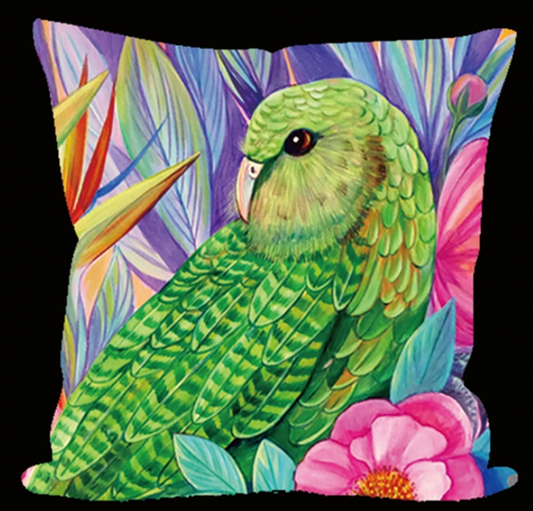 Cushion Cover - Kakapo