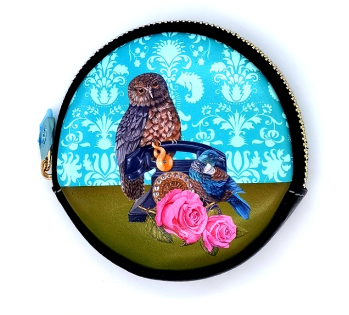Leather Coin Purse - Be Kind wallet AM Trading
