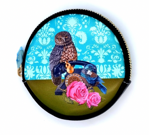 Leather Coin Purse - Be Kind wallet AM Trading