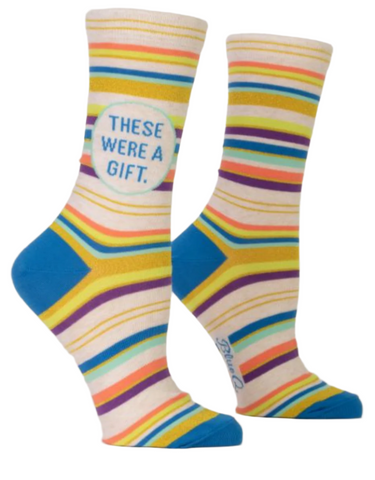 These Were A Gift Crew Socks