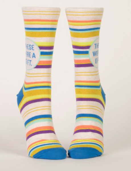 These Were A Gift Crew Socks