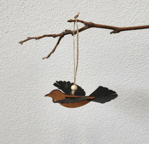 Rimu Tui Hanging Ornament