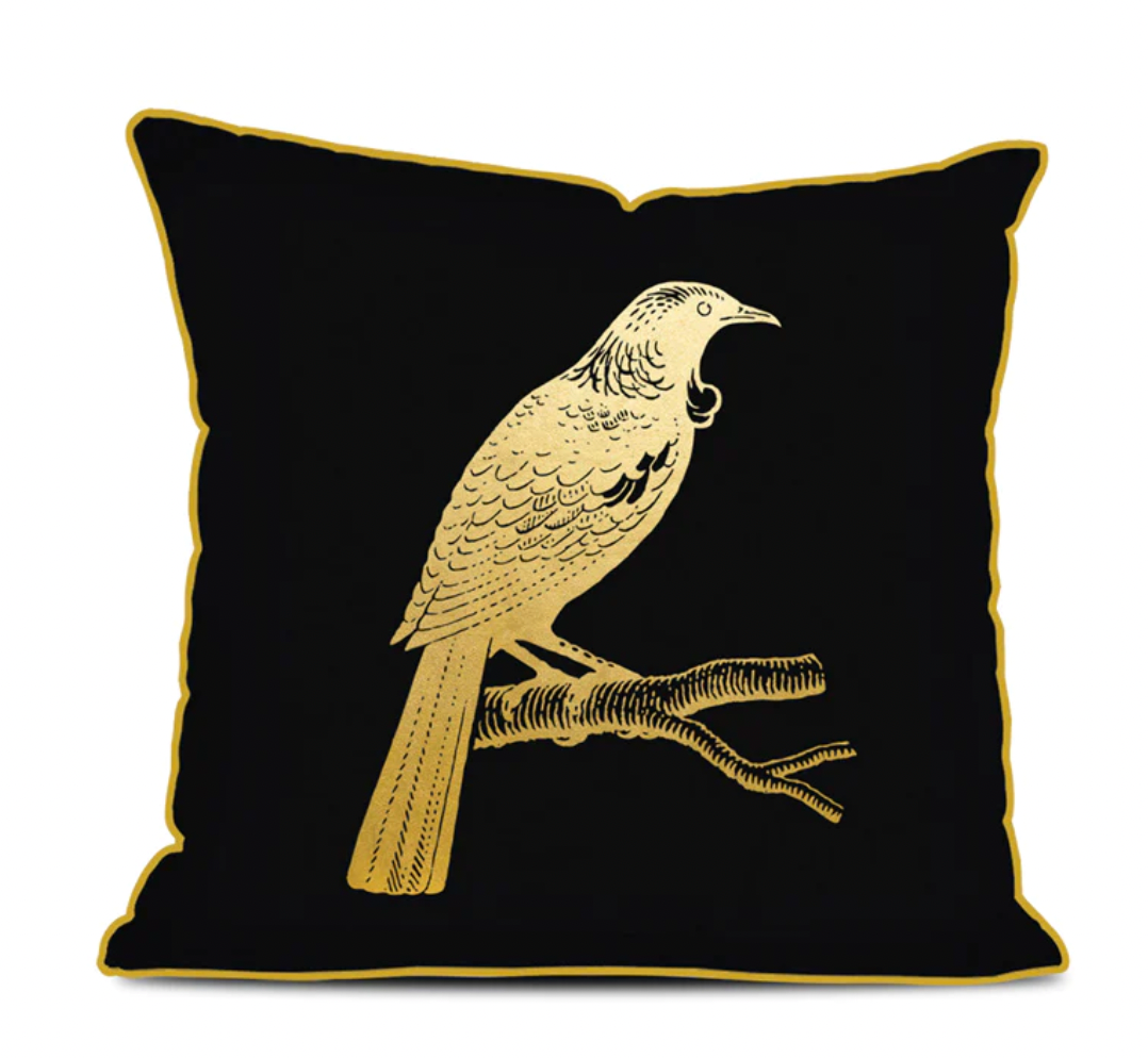 Gold Foil Tui Cushion