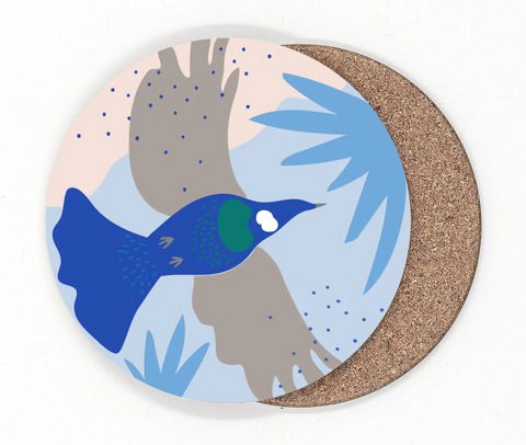 Coaster - Cut-out Tui Coasters 100% NZ