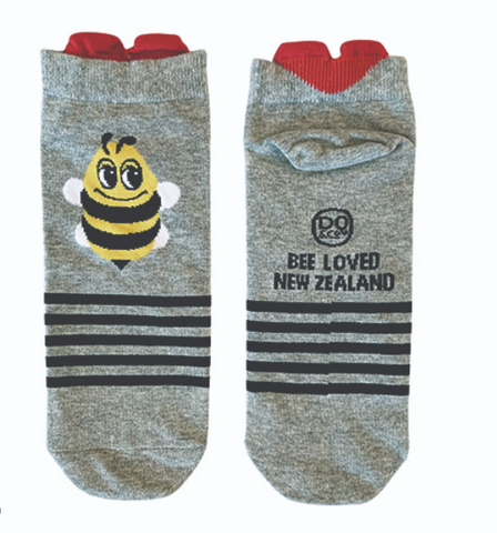 Cute Bee Ankle Socks