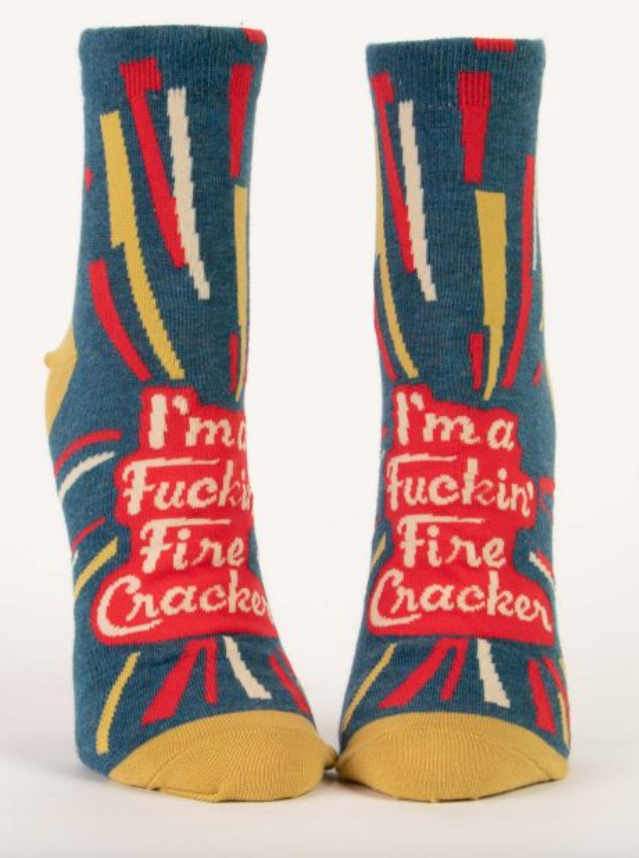 I'm A Fuckin' Firecracker  Ankle Socks