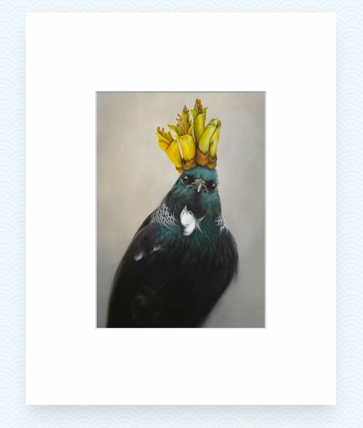 He Of The Kowhai - Jane Crisp - Art Print + Matting