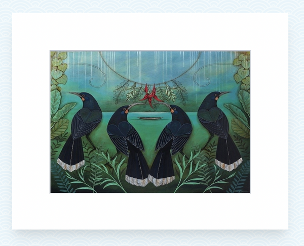 Gatherings Of Past - Kathryn Furniss - Art Print