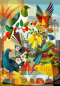 NZ Flora And Fauna - Ellen Giggenbach - Art Print + Matting