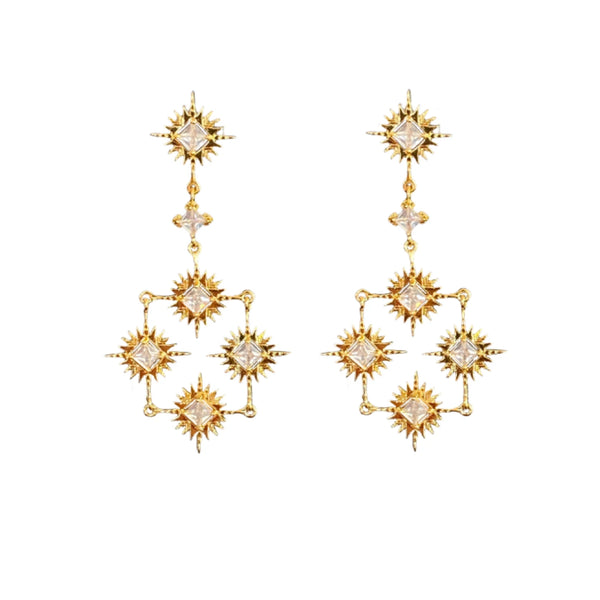 Starburst Collective Earrings | Gold & Silver