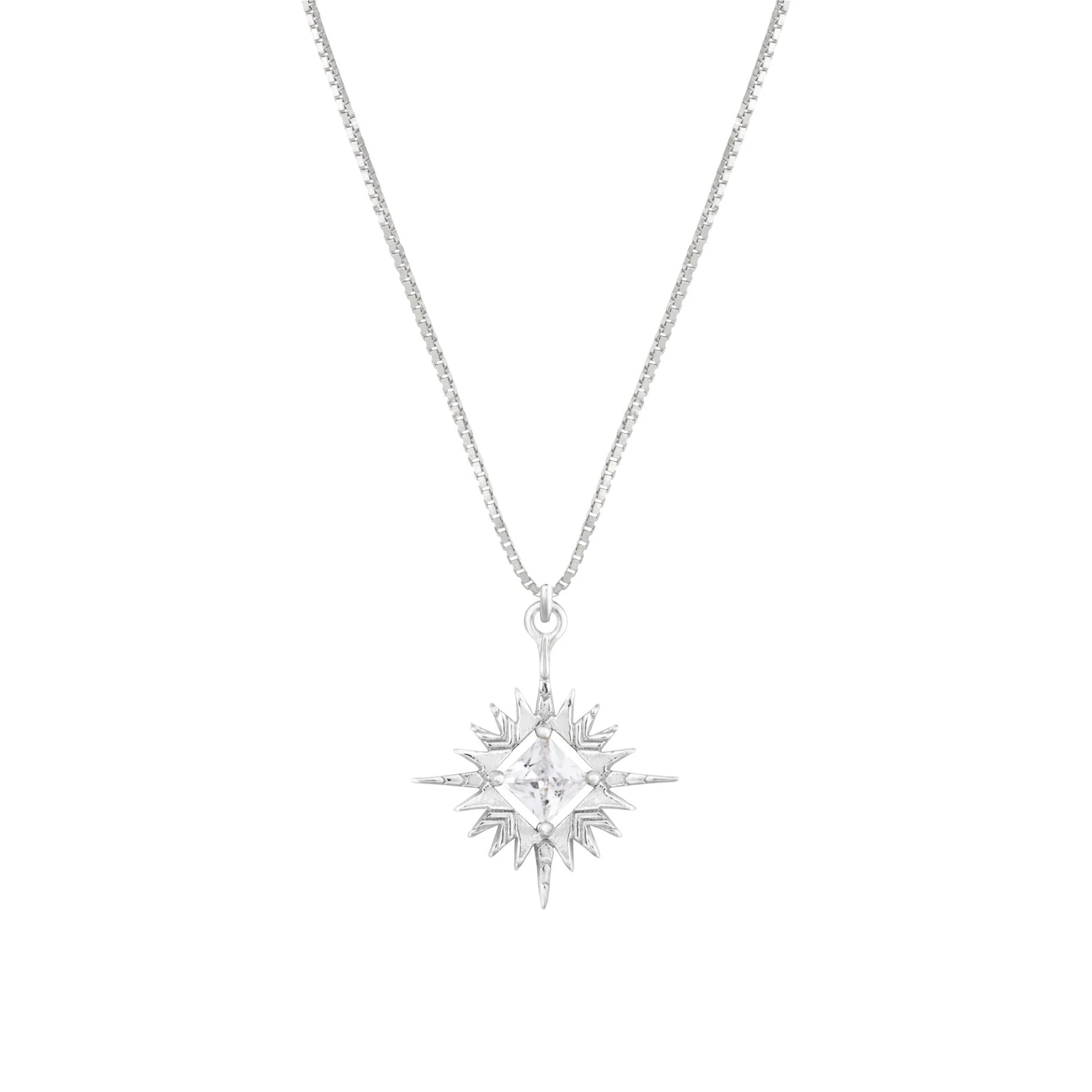 A Dusting of Jewels - Starburst Necklace | Gold & Gold