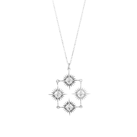 Starburst Collective Necklace | Silver & Gold