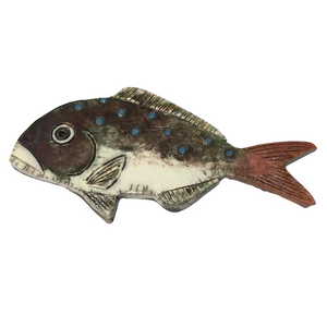 Ceramic Snapper Fish