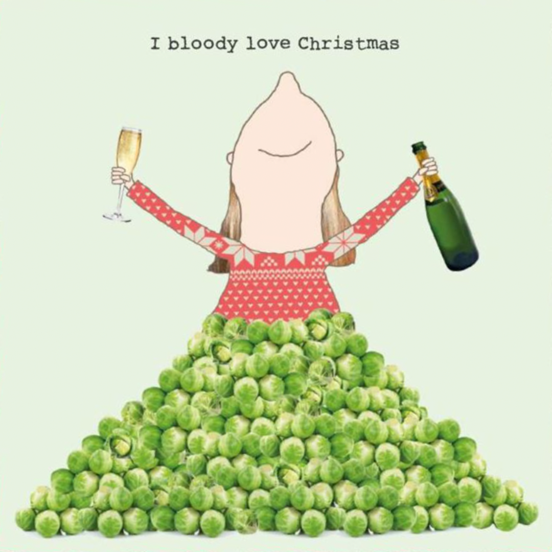 Small Christmas Card - Sprouts Love
