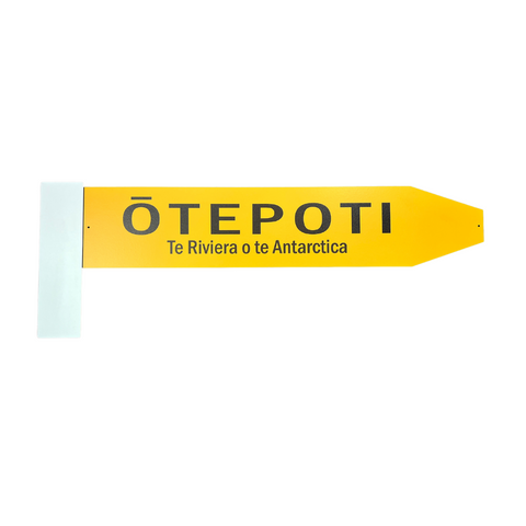 Otepoti Sign Post