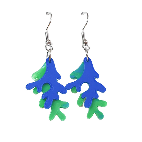 Coral Combo Earrings