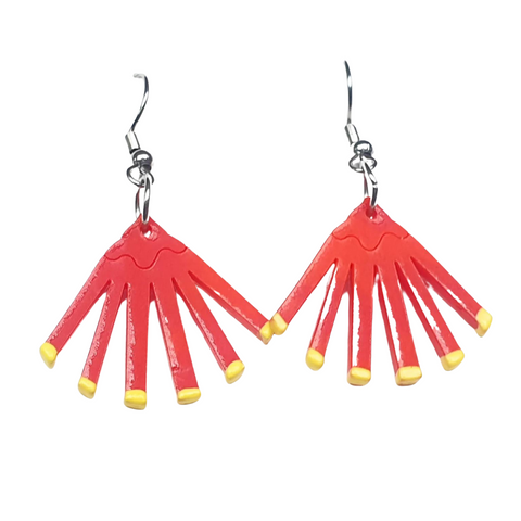 Pohutukawa Earrings