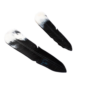 Huia Feather Brooch