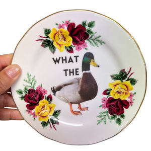 What The Duck Side Plate