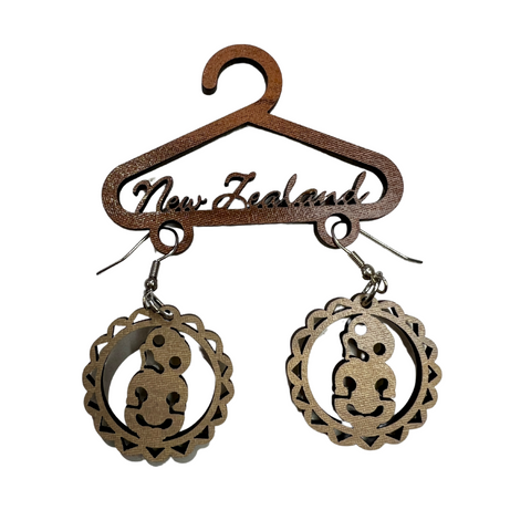 Circle Earrings - Tiki