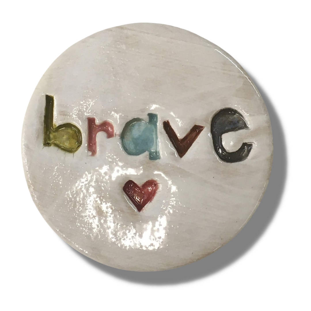 Disc- Brave Wall Art M Ceramics