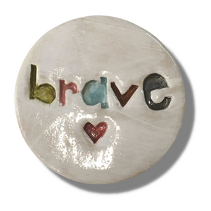 Disc- Brave Wall Art M Ceramics
