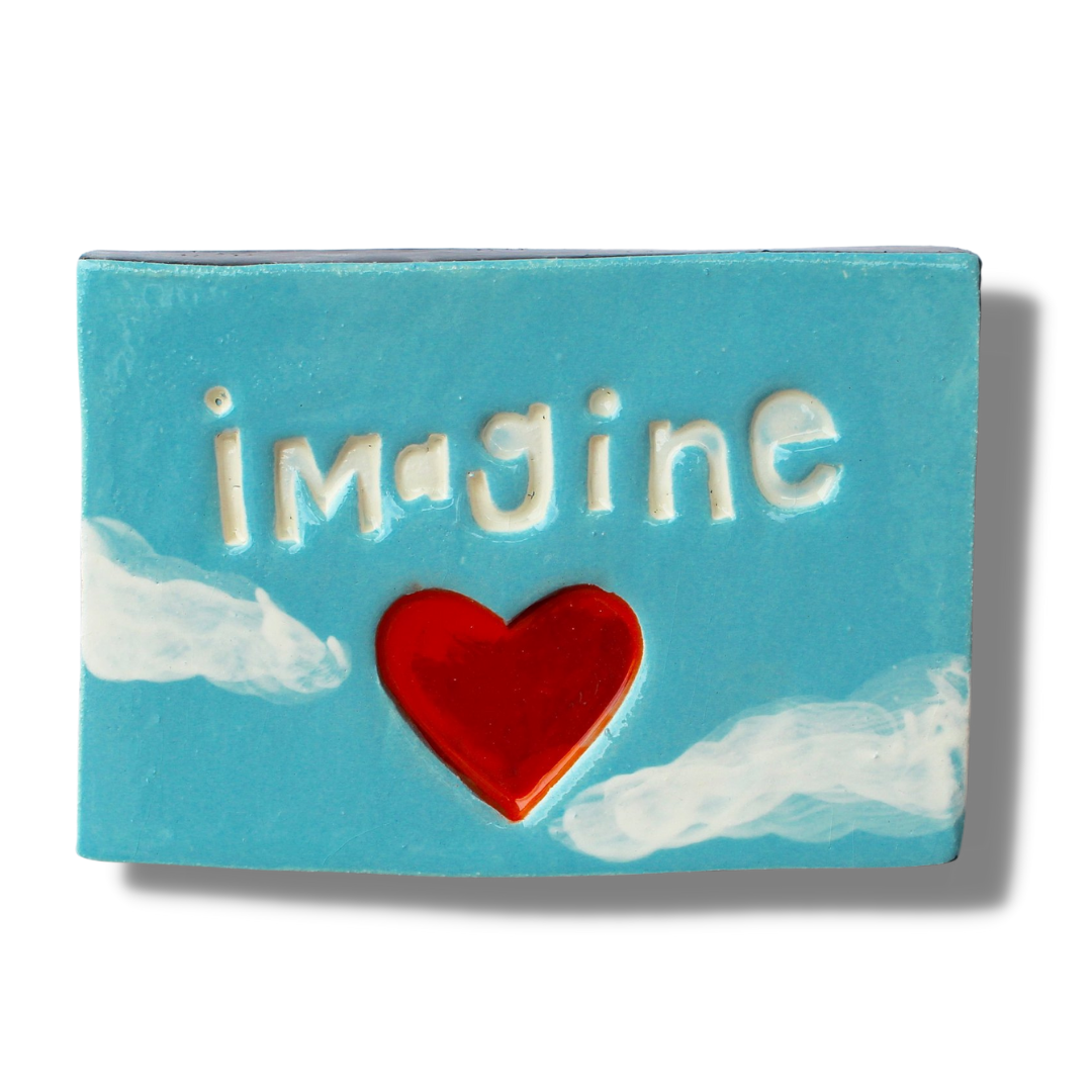 Imagine Rectangle Ceramic Tile Wall Art M Ceramics