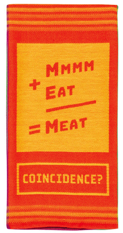 Mmmm Plus Eat - Tea Towel Tea Towel BlueQ