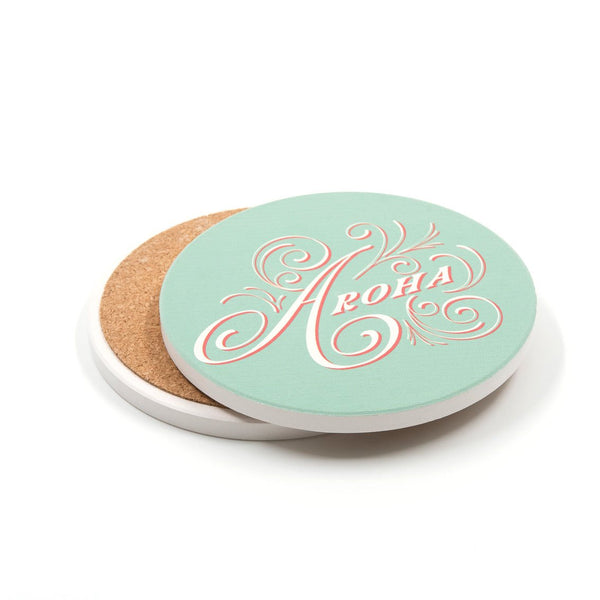 Aroha Ceramic Coaster