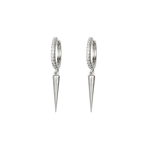 Zenith Hoops | SILVER