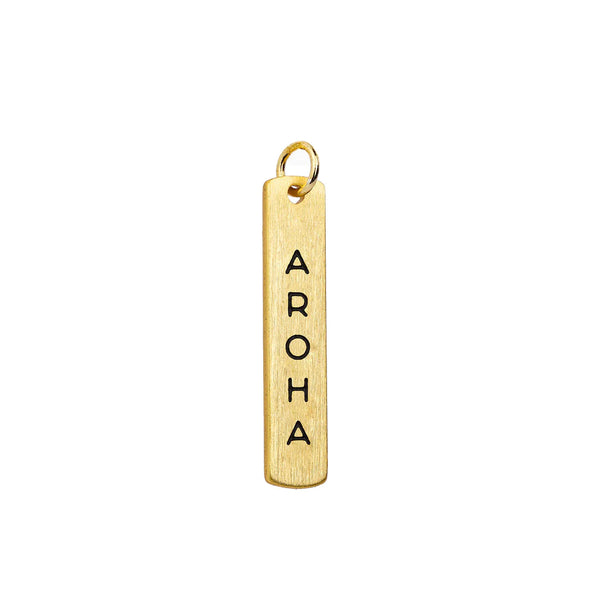 Aroha - Love - Charm Charms & Pendants Little Taonga Gold
