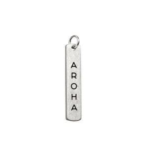 Aroha - Love - Charm Charms & Pendants Little Taonga Silver