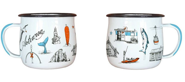 Aotearoa Enamel Mug