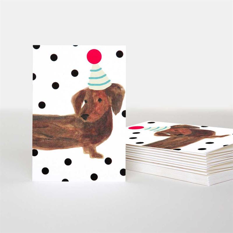 Party Dog - Mini Card
