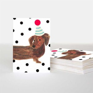 Party Dog - Mini Card