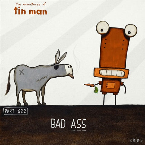 Bad Ass - Tony Crib - Art Print + Matting Art Print Tony Crib