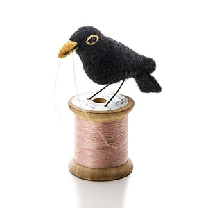 Black Bird on Bobbin