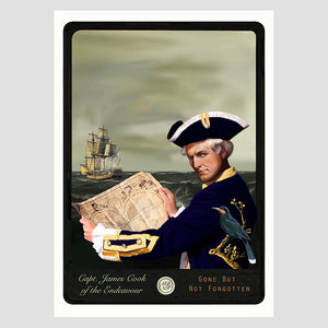 Captain Cook - Art Print - Marika Jones - Design Withdrawals