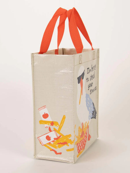 I'm Here to Steal Your Snacks - Handy Tote Bag BlueQ