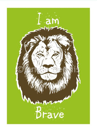 Brave - Art Print Art Print Angie Dennis