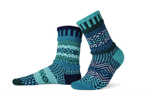 Solmate Socks- Evergreen Crew Socks