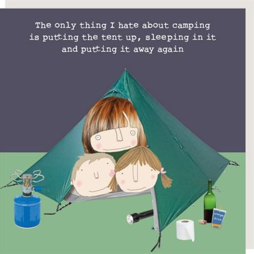 Card - Hate Camping