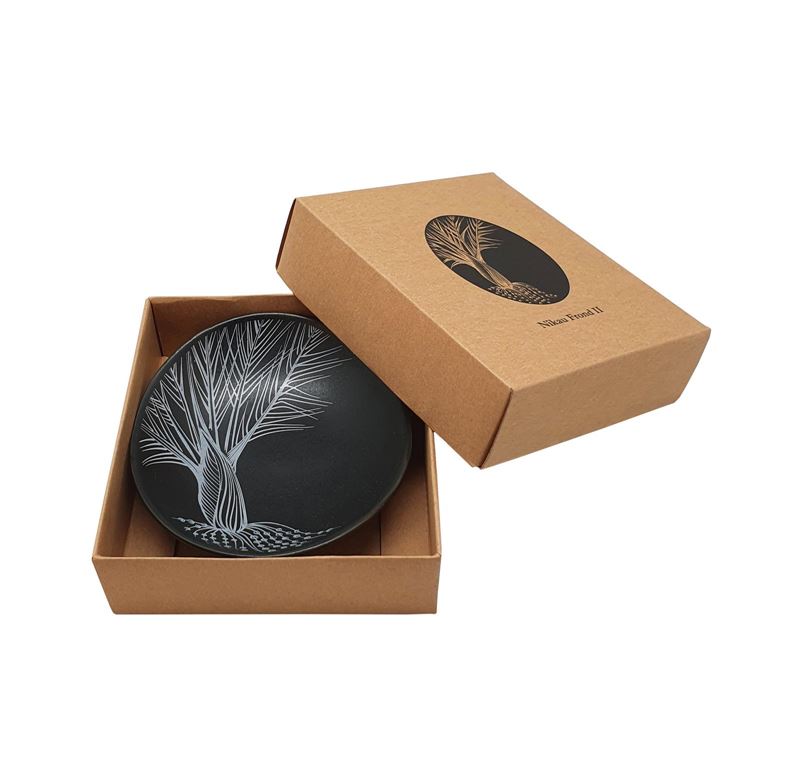 Porcelain Bowl - Nikau Frond Bowl Jo Luping
