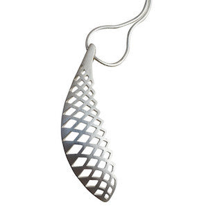 Adorn Sterling Silver Wing Jewellery David Trubridge David Trubridge Pendant
