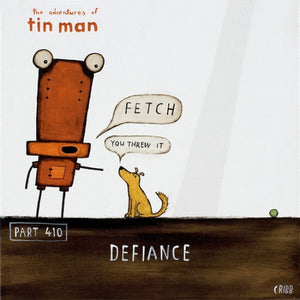 Defiance - Tony Crib - Art Print + Matting Art Print Tony Cribb