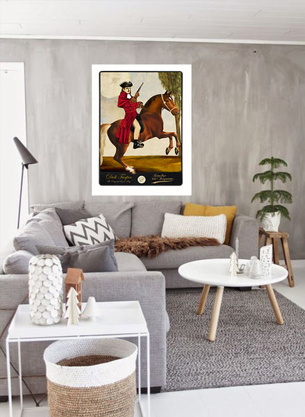 Dick Turpin - Art Print Art Print Marika Jones